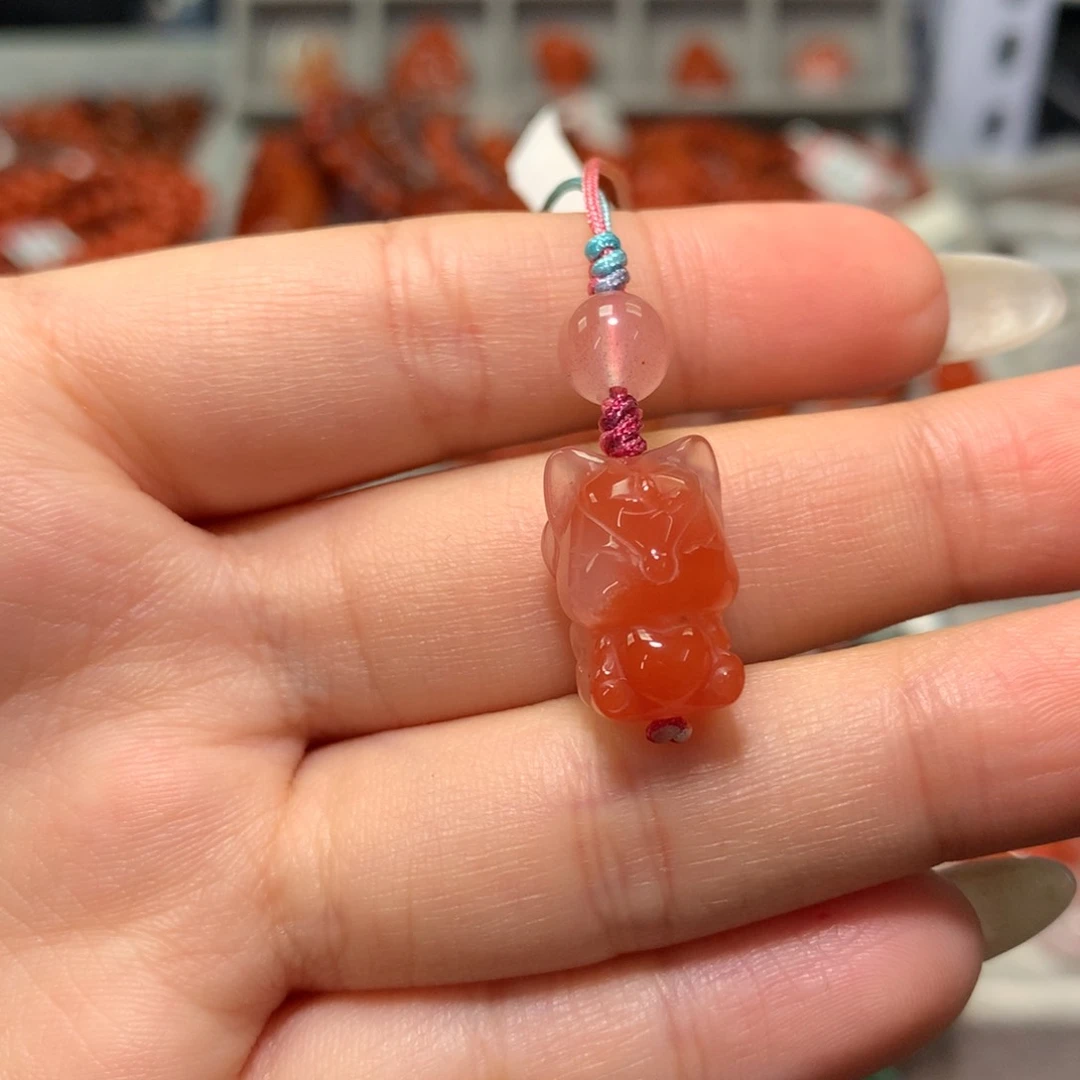 【闪购商品】南红玛瑙葫芦挂件未镶嵌