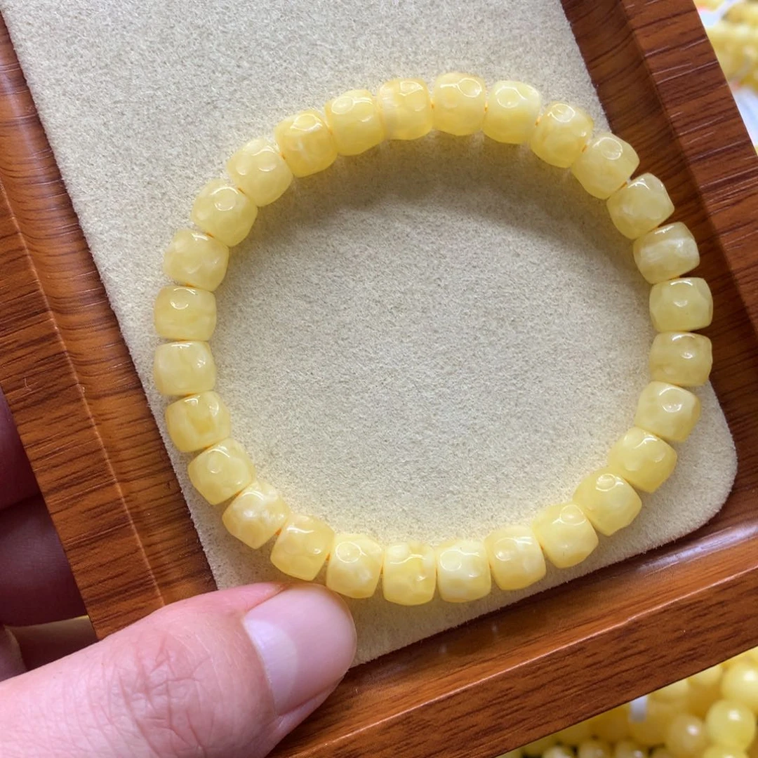 蜜蜡手链未镶嵌蜜蜡