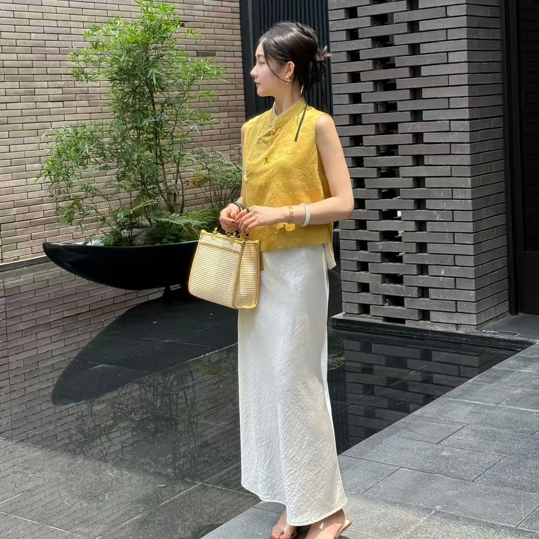 【单件马甲】中式国风气质时尚百搭设计宽松复古夏季透气显瘦流苏