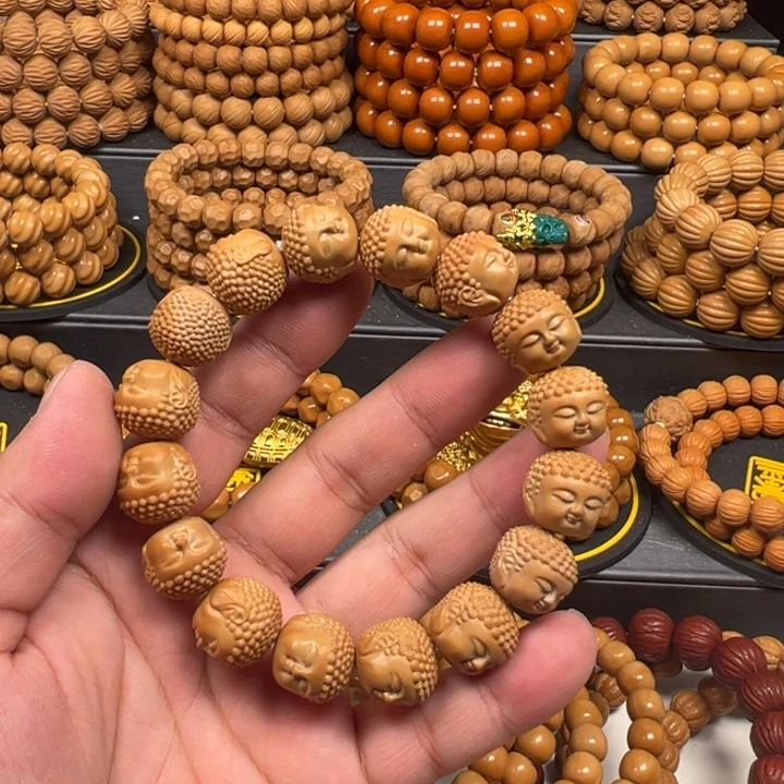 猴头核桃手串r**?宝宝佛