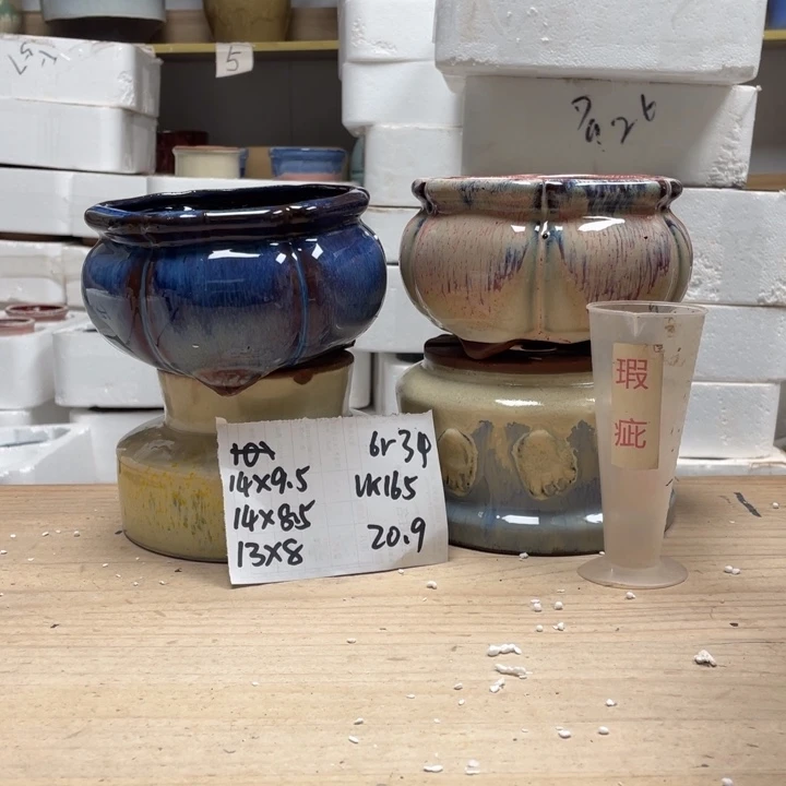 紫砂花盆多肉花盆微瑕34