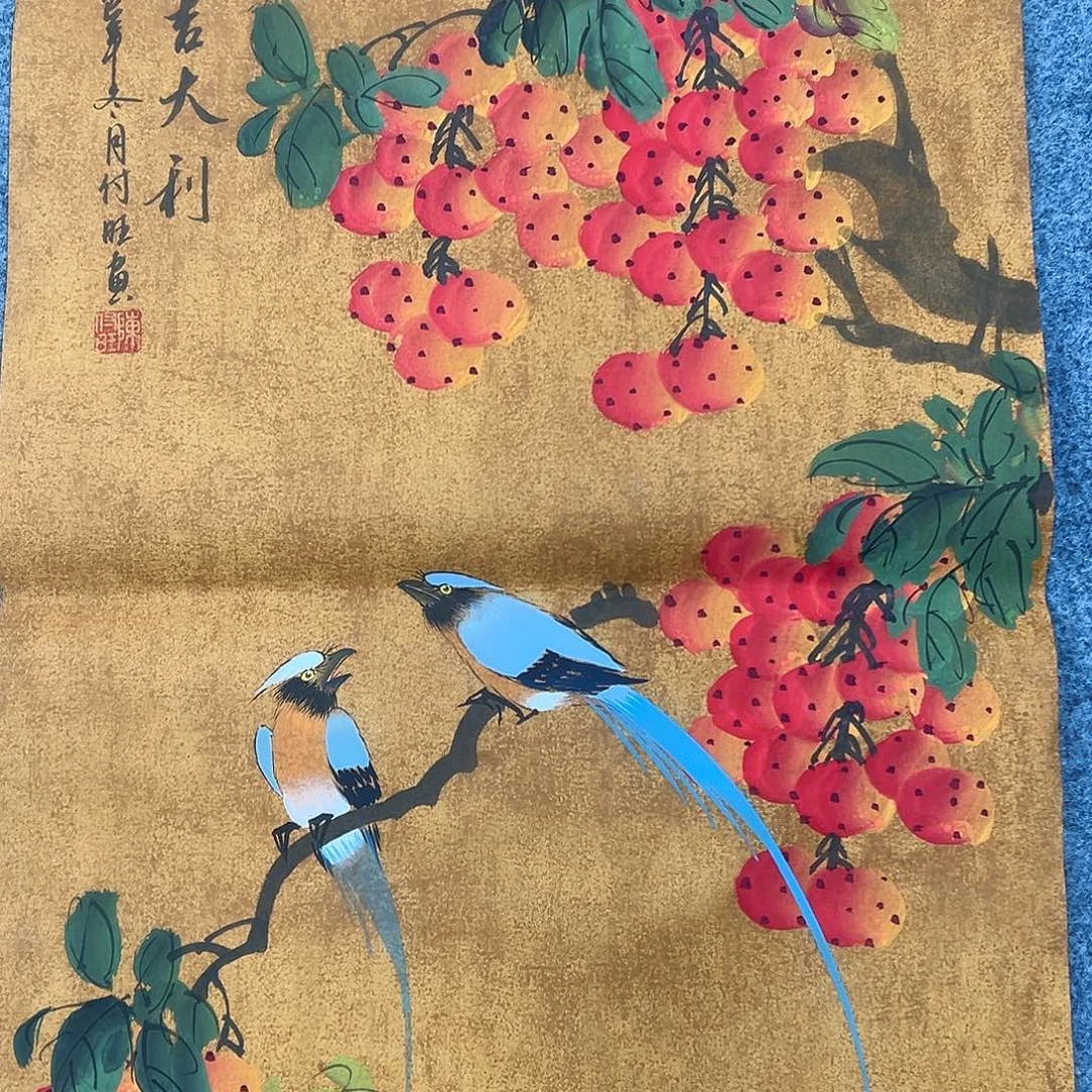 国画纯手绘作品图