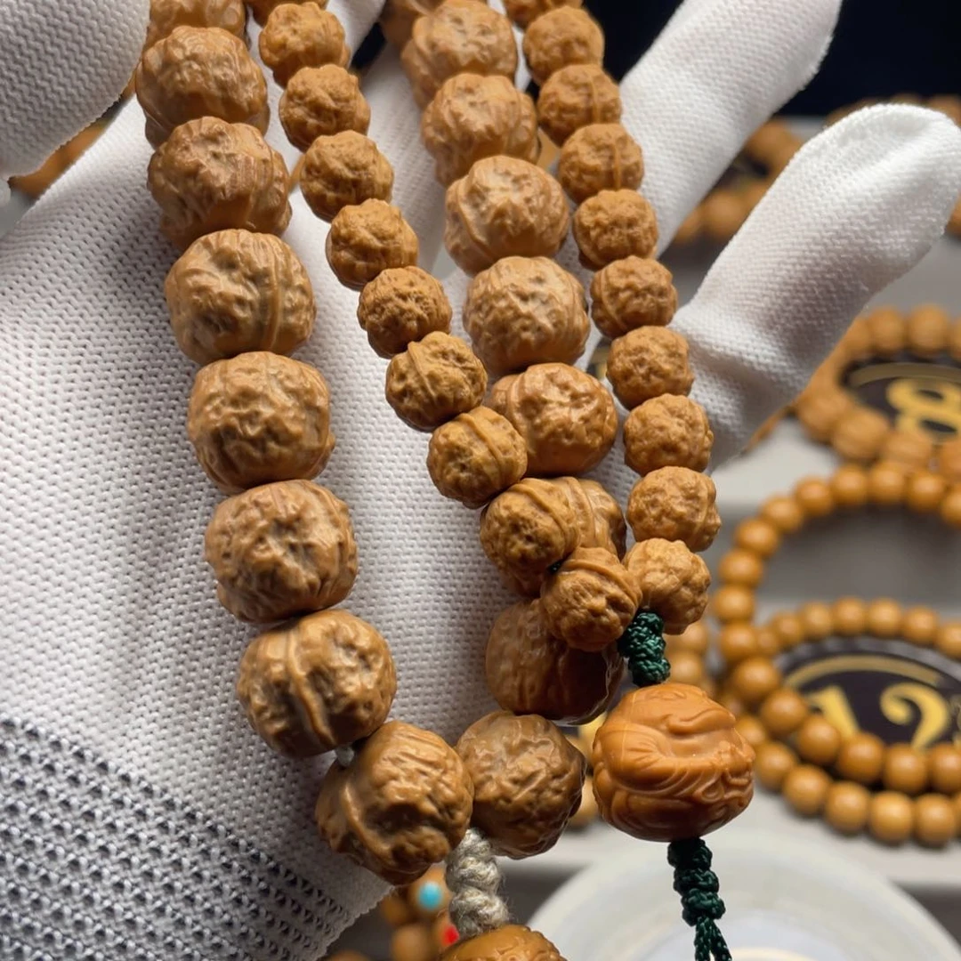 猴头核桃手串二****叔全品蟾宗15+小蟾10+