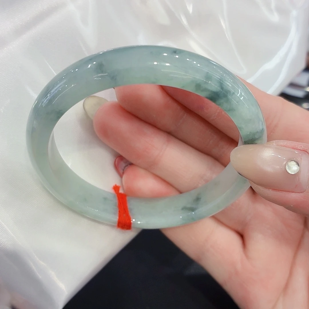 翡翠未镶嵌手镯翡翠54-53圈口