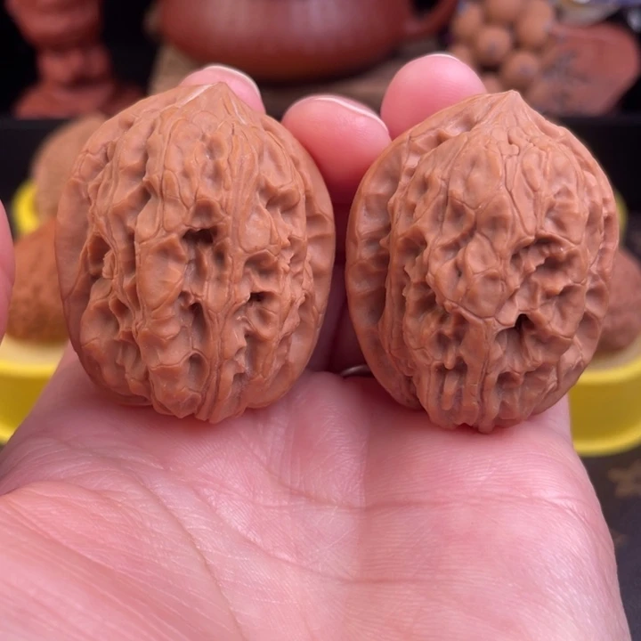 吊坠文玩核桃狼牙鸡心37