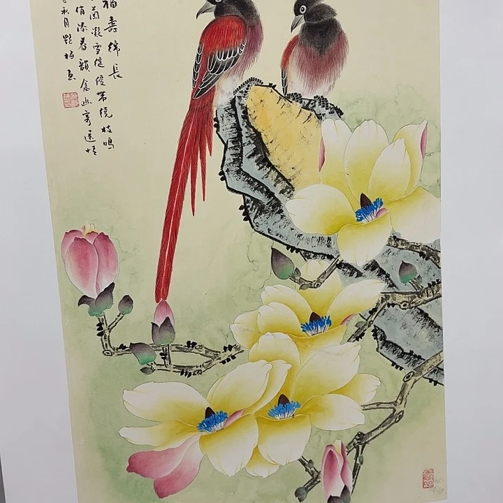 国画纯手绘国画作品