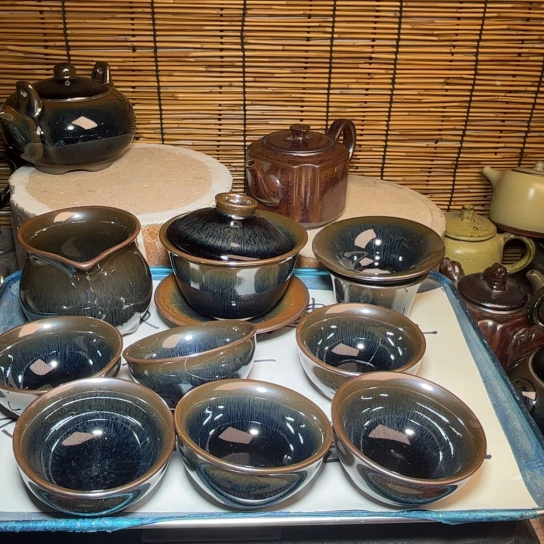 茶盏建窑建盏 微瑕作品