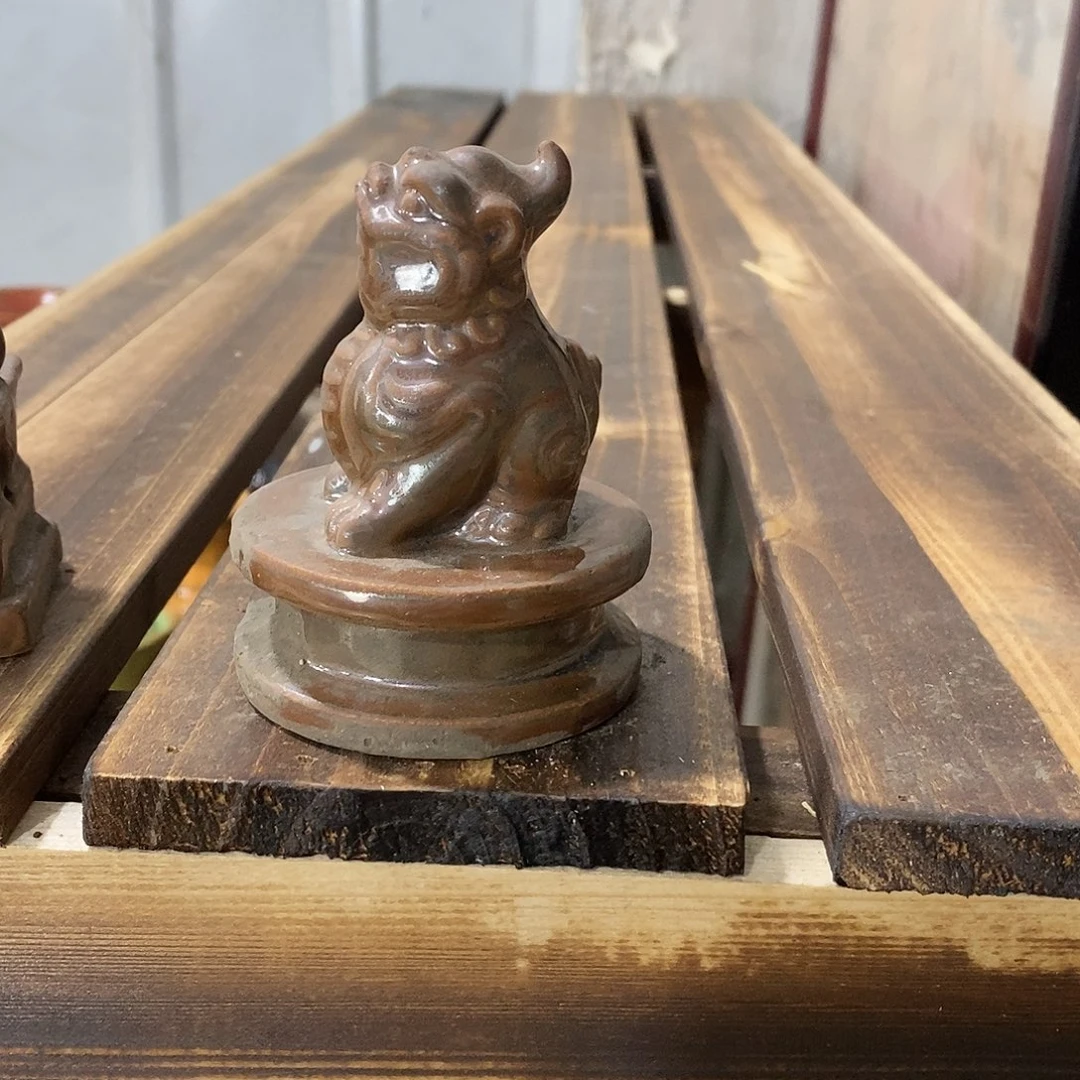 瓷片介休窑的一个小兽