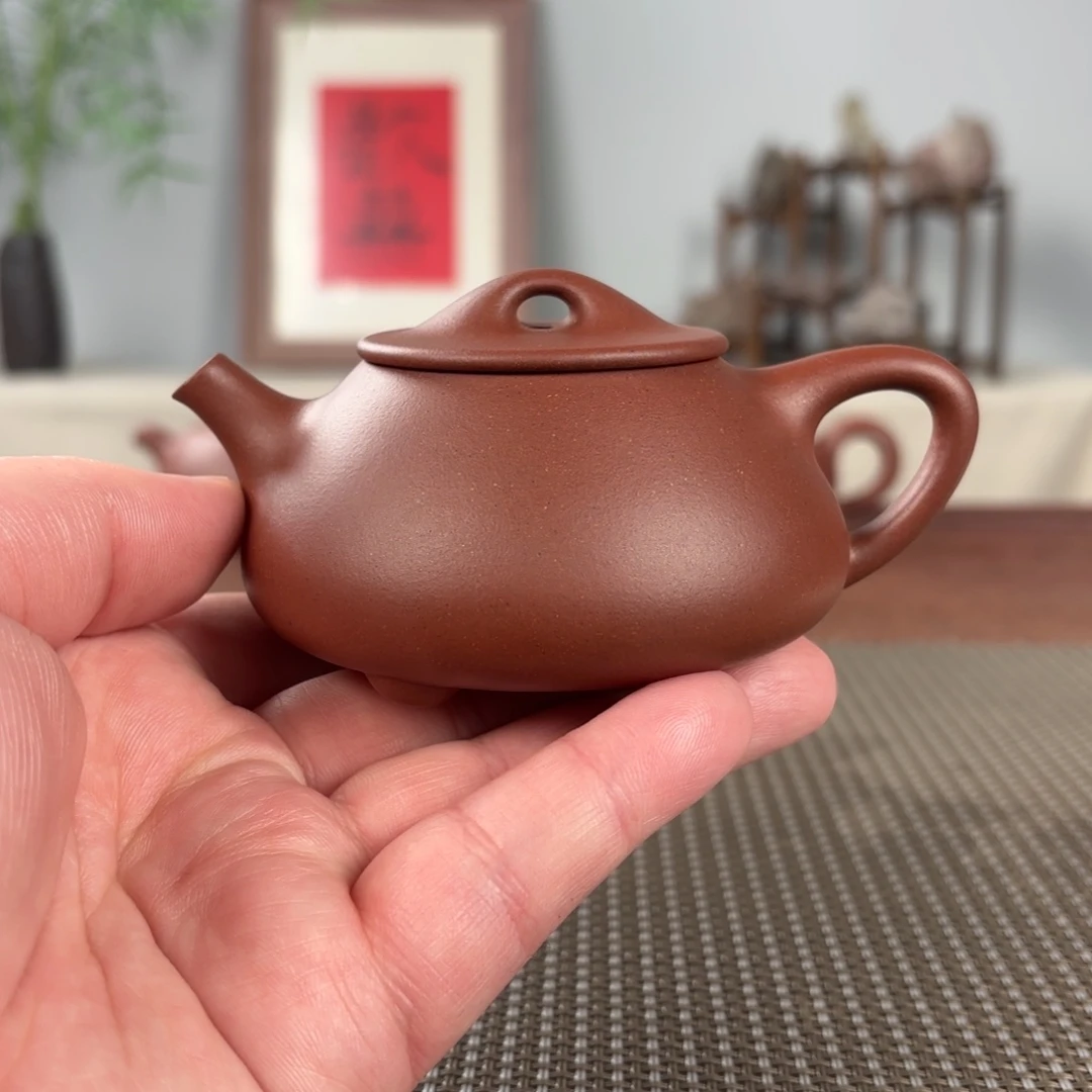 紫砂茶壶爱****扬黄龙山原矿紫砂壶