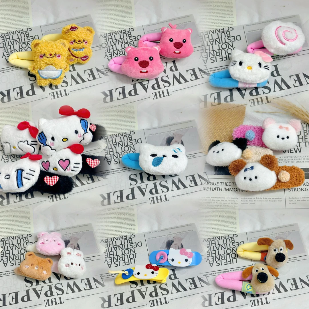 直播扣号模式 一单一付 时尚气质百搭饰品 2025新款网红简约发夹