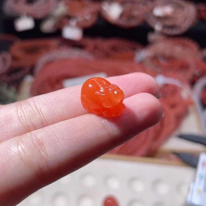 南红玛瑙未镶嵌貔貅741