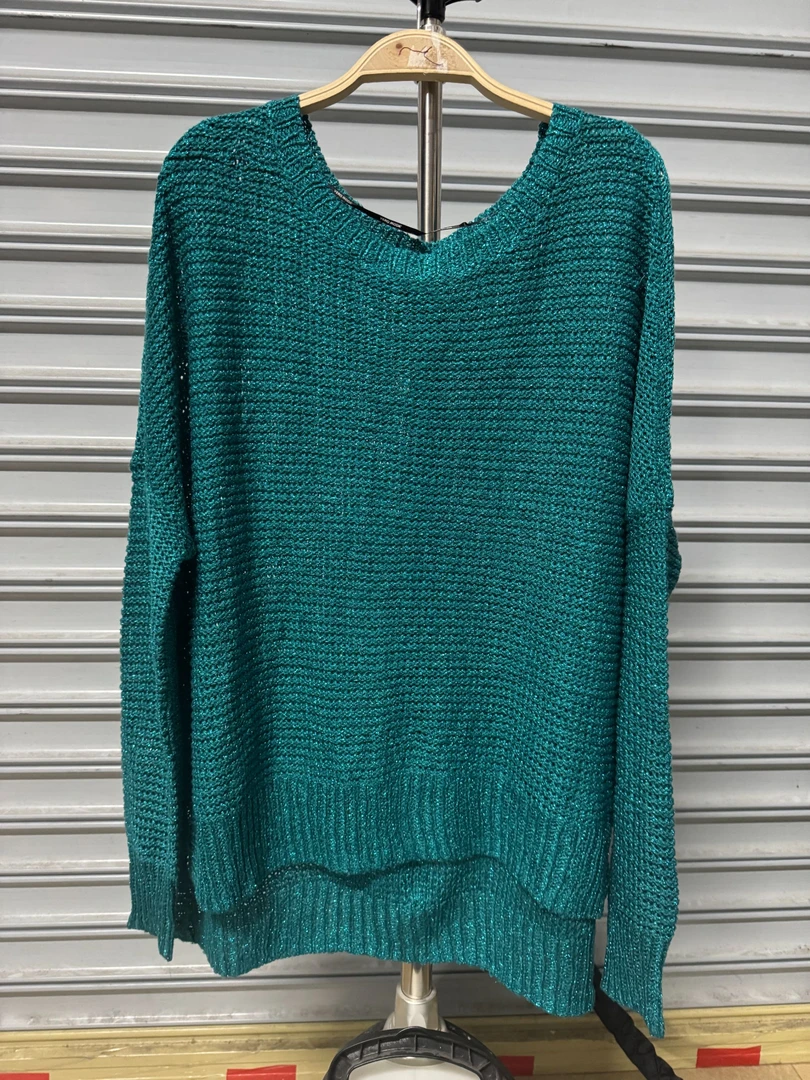 001杏子轻奢三色镂空长袖针织新款毛衣时尚百搭上衣秋冬网红