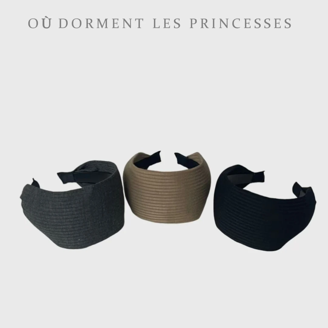 Fen姐|【岚汐漫旅】博主同款简约带齿防滑布艺发卡25101