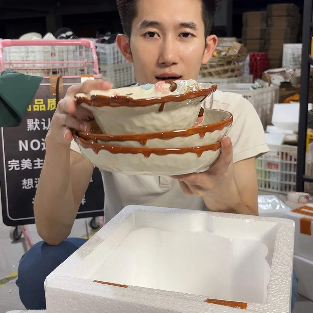 瓷微瑕陶瓷餐具釉下彩