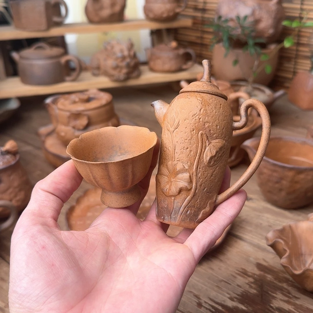 原矿老岩泥茶器系列