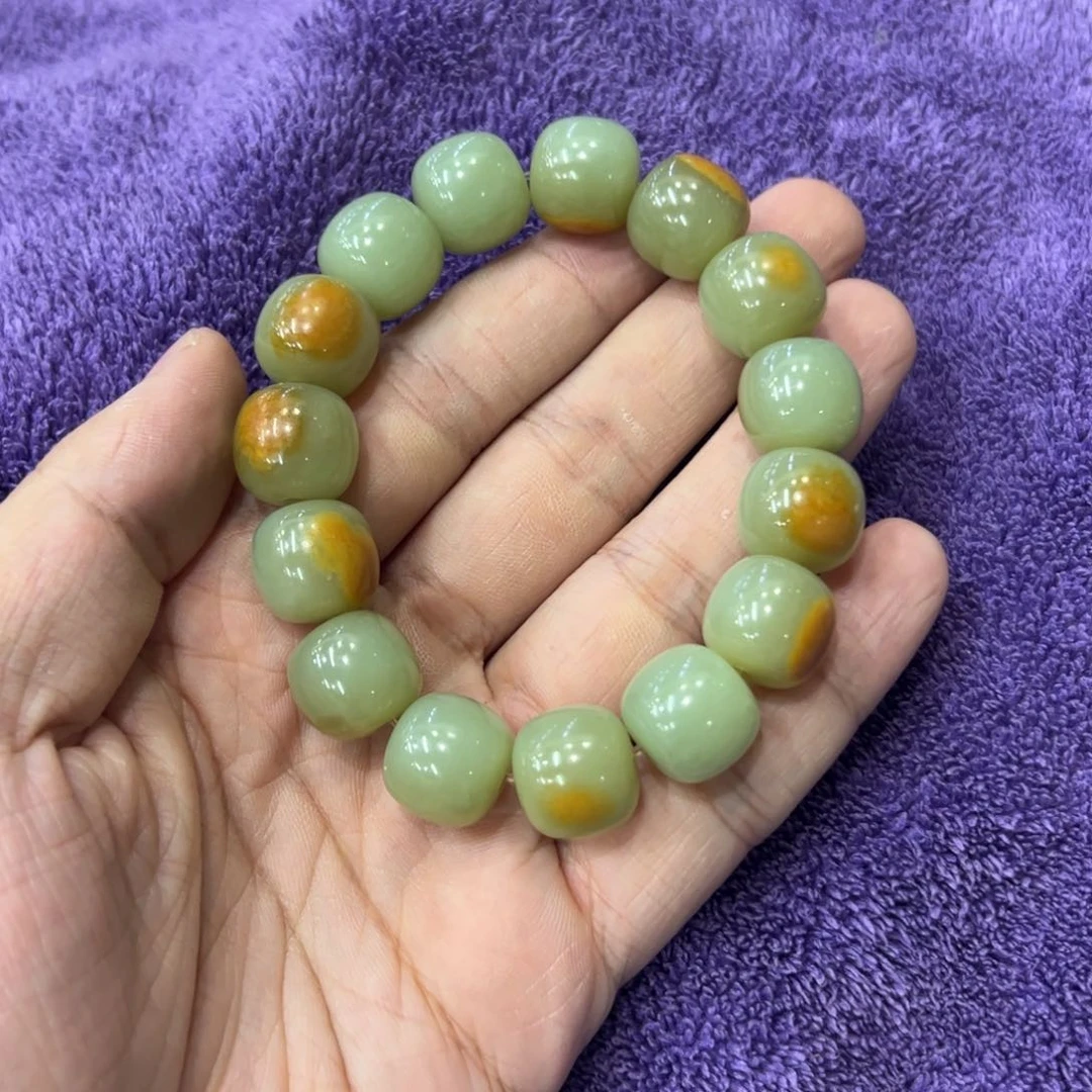 透闪石质玉手链未镶嵌卓*