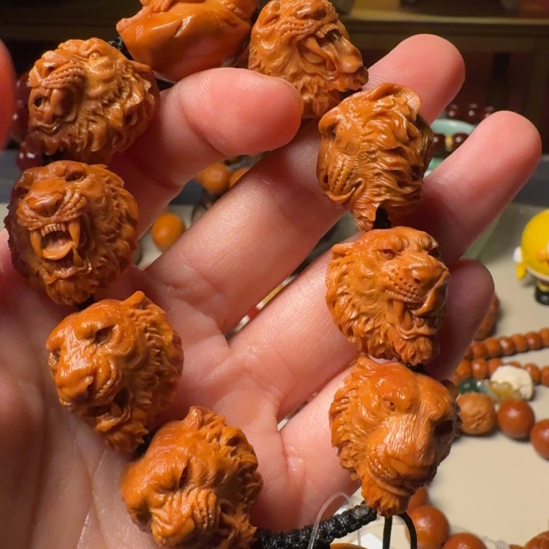 手串/手链橄榄核手工老虎