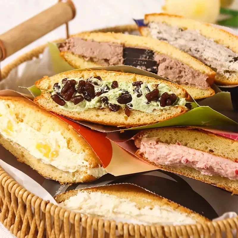 【网红同款】手工铜锣烧奶油夹心糕点混合口味面包蛋糕休闲下午茶