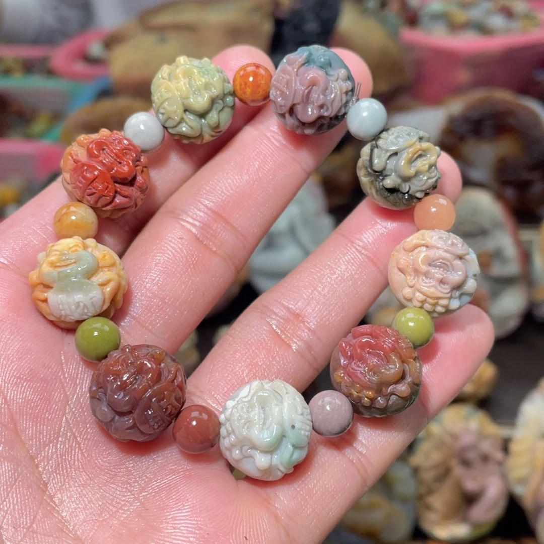 石英质玉未镶嵌手串