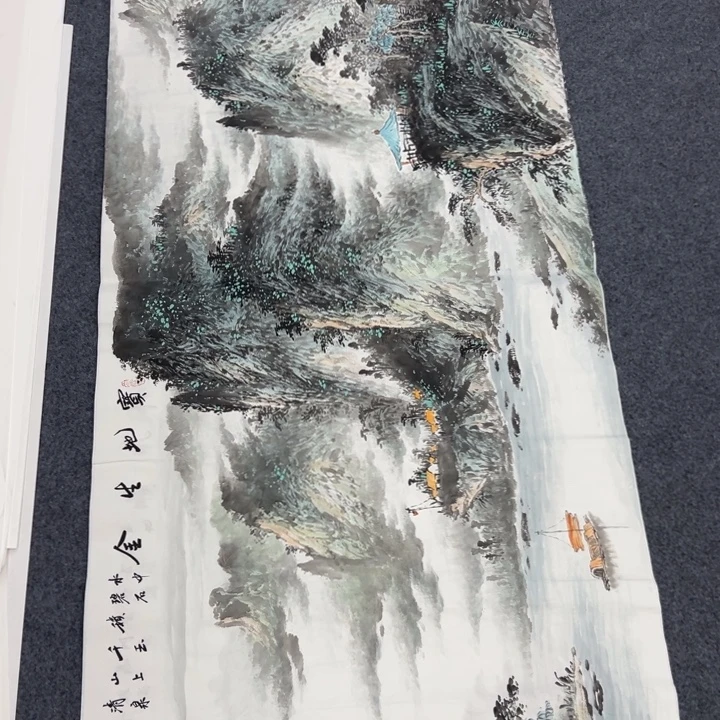 国画宣纸纯手绘字画