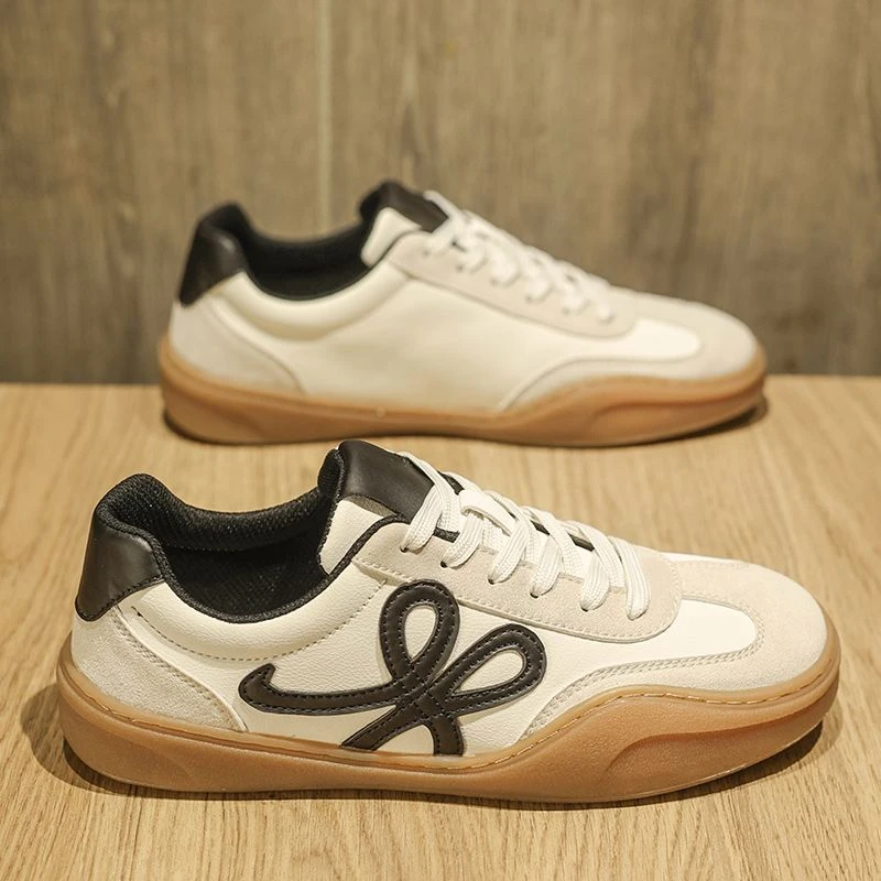 明星同款系带低帮德迅鞋软底潮流男女鞋阿甘鞋百搭休闲运动鞋