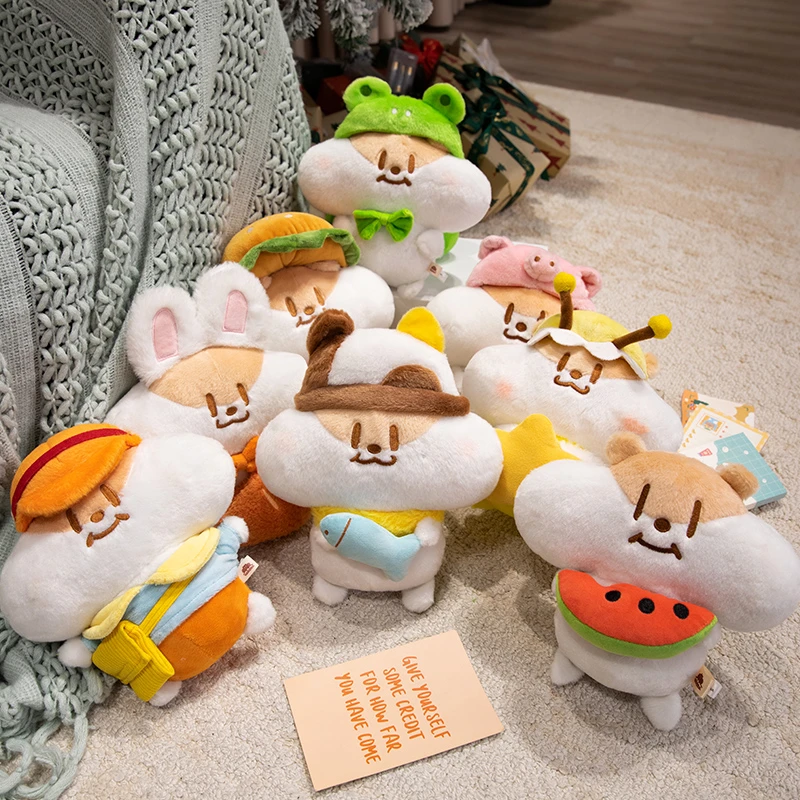 奶茶鼠的想法兔子猪猪款毛绒挂件钥匙扣可爱玩偶玩具生日礼物公仔