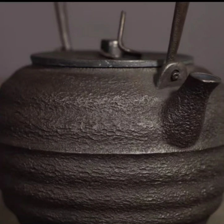 日本无涂层铁壶老铁壶纯手工南部铁壶茶具烧水壶铁泡茶家用铁壶