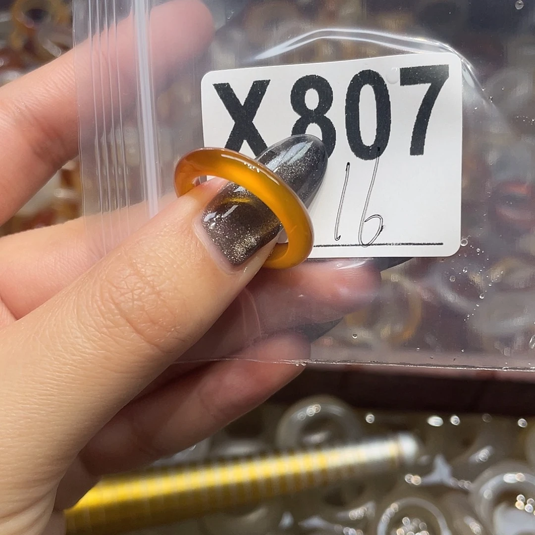 玛瑙/玉髓未镶嵌戒指807