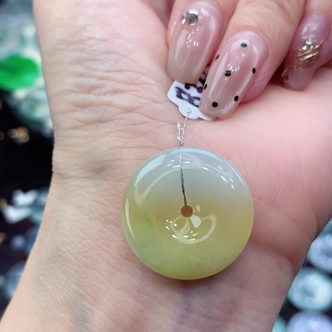 颈饰未镶嵌翡翠编号6尺寸22.3/5.8