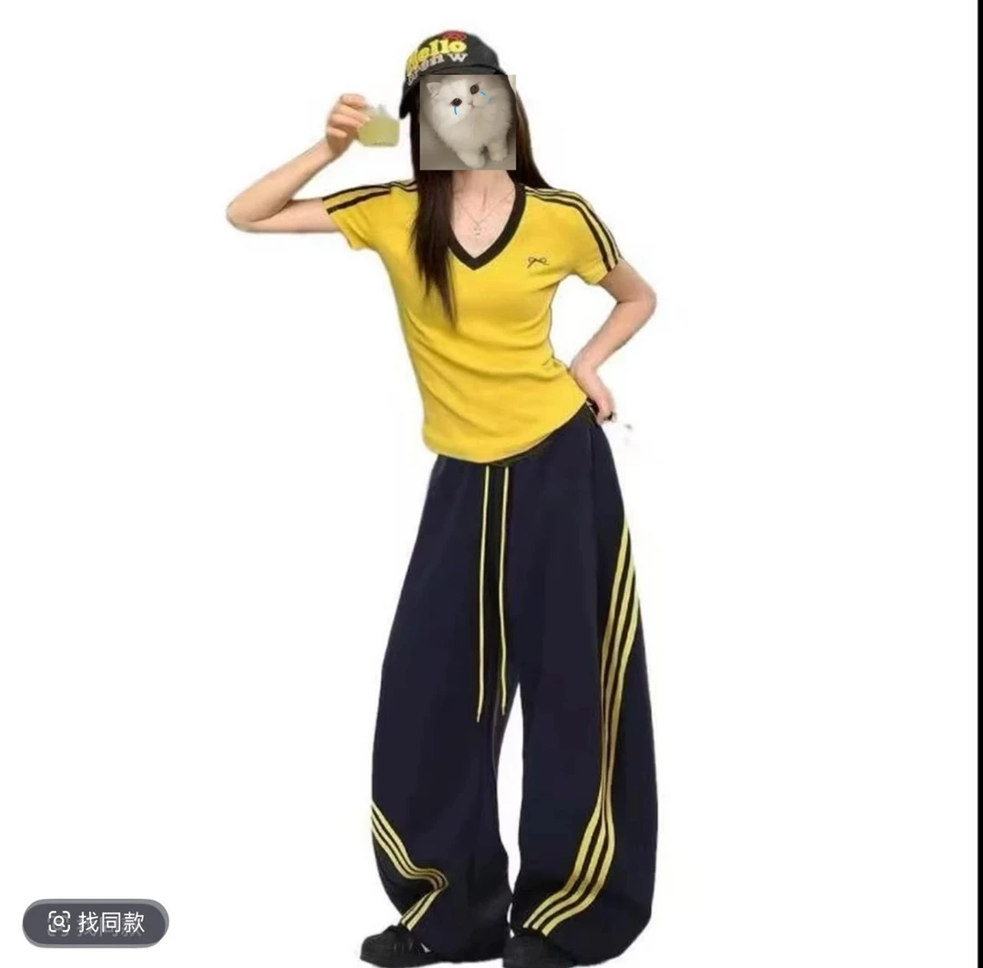 【三金】街头风通勤时尚套装套装阔腿裤99626衣99621裤