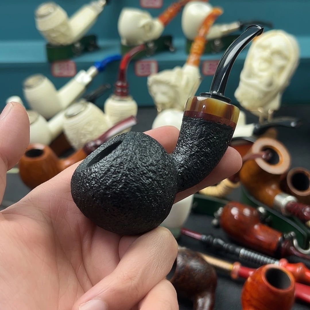 天***，意大利石楠木烟斗