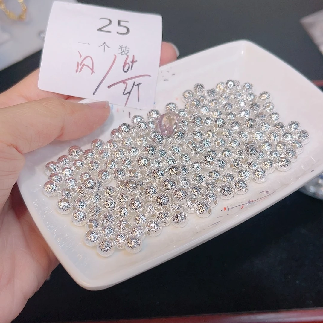 紫晶珠宝半成品银S925镶嵌25