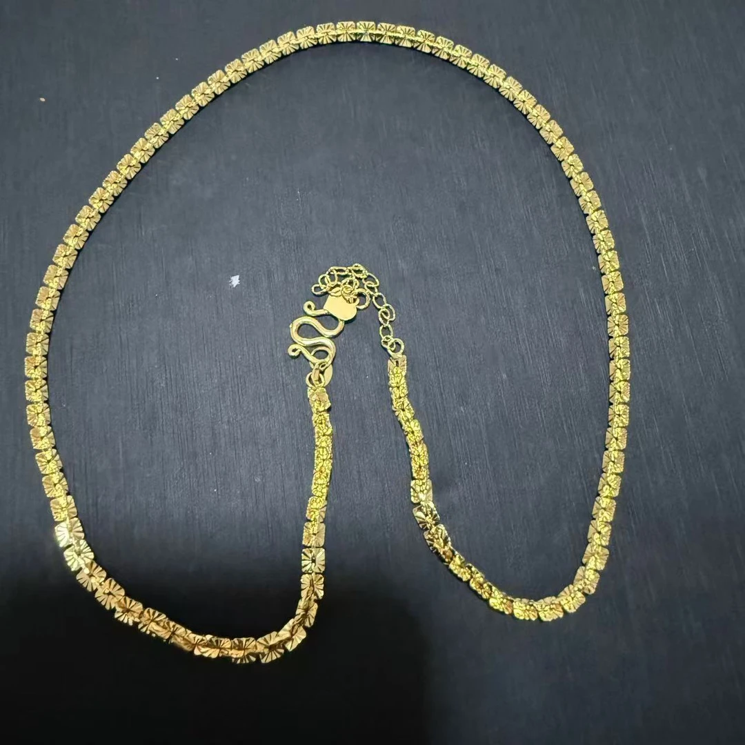 链子足银 收藏级轻奢时尚气质简约精致项链jd1226128