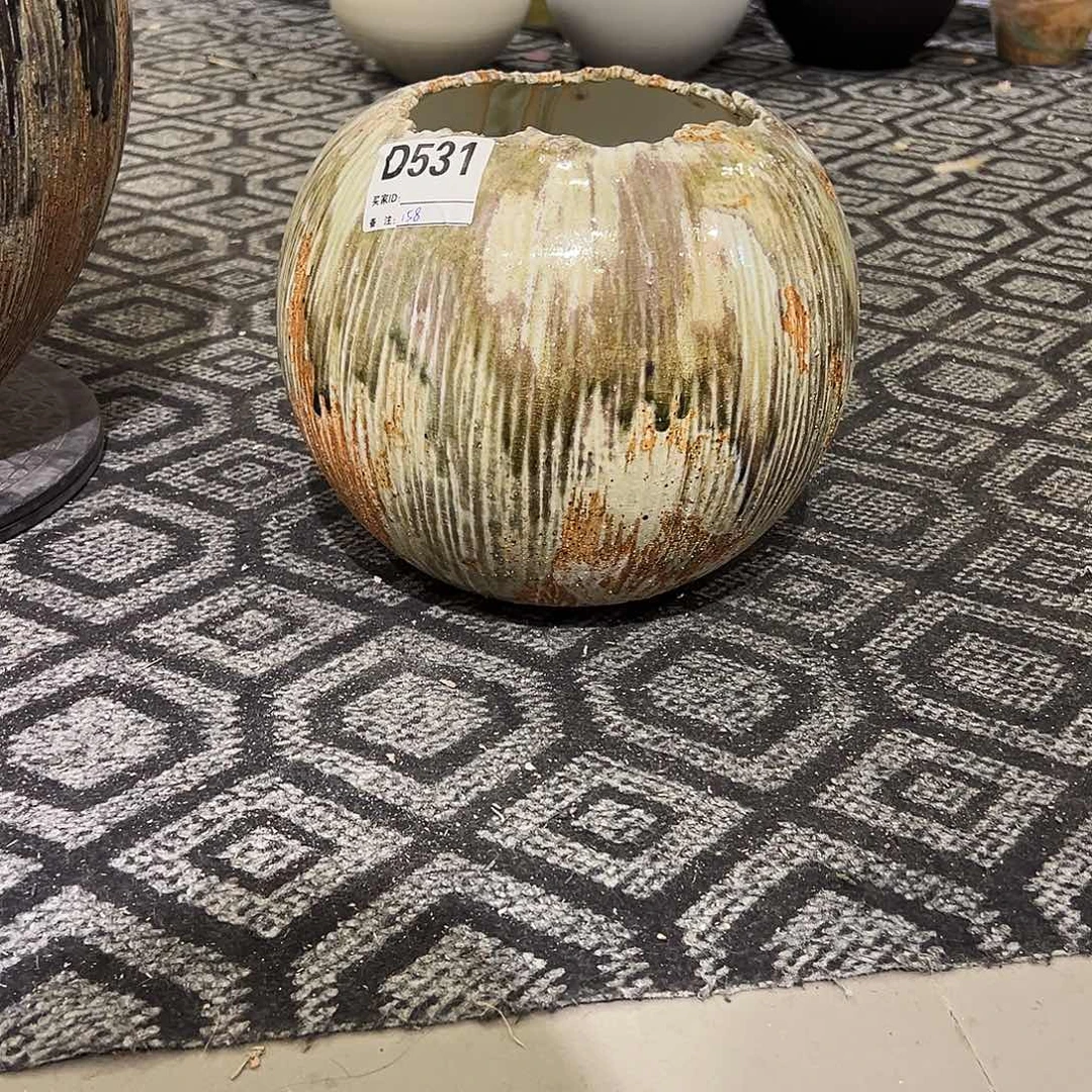 曦***曦瓶D531高22口13陶瓷花瓶无孔