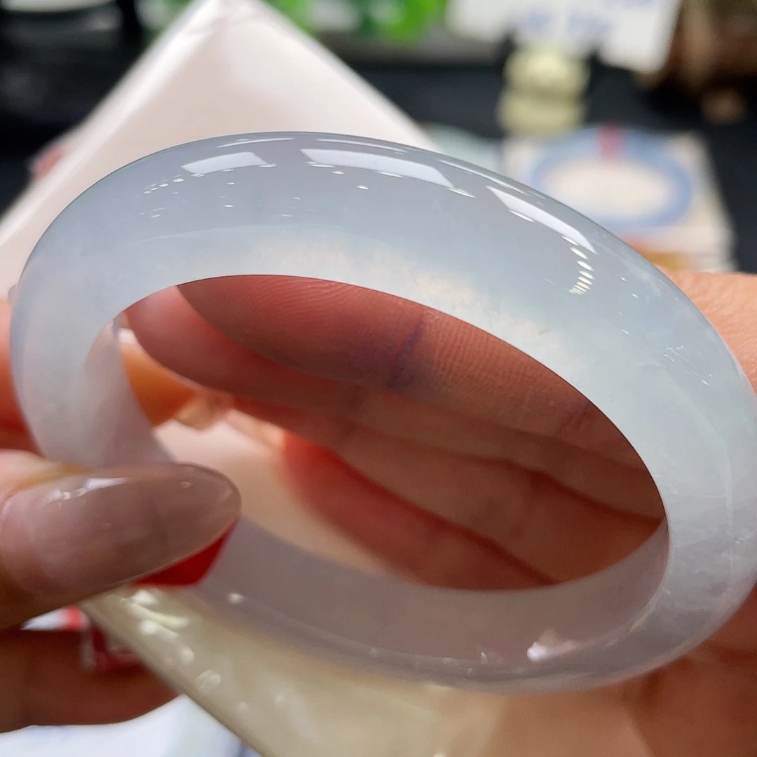 未镶嵌手镯翡翠11号52.5包容捡漏