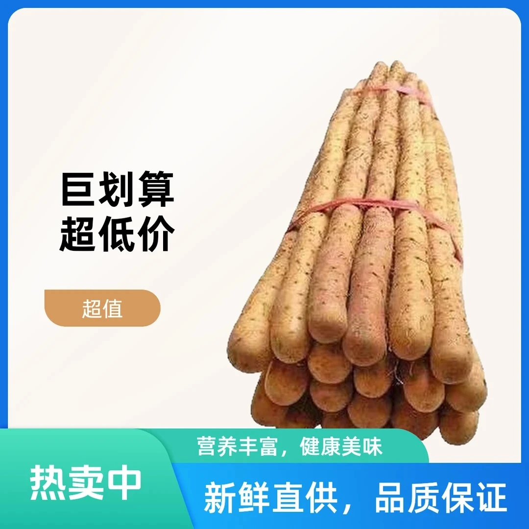 正宗铁棍山药软糯香甜新鲜营养淮山怀山药山药铁棍山药蔬菜辅食