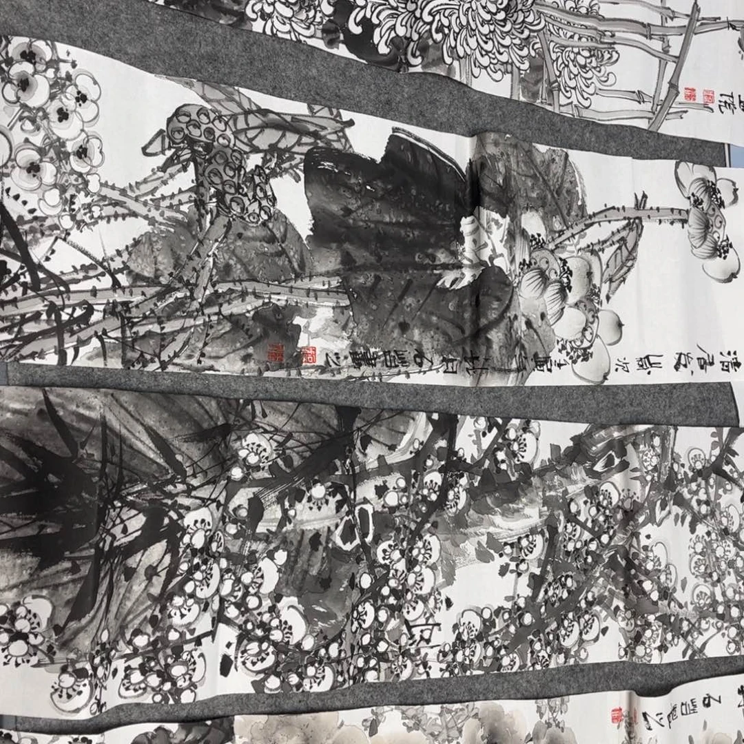 国画12.16纯手绘无边框作品