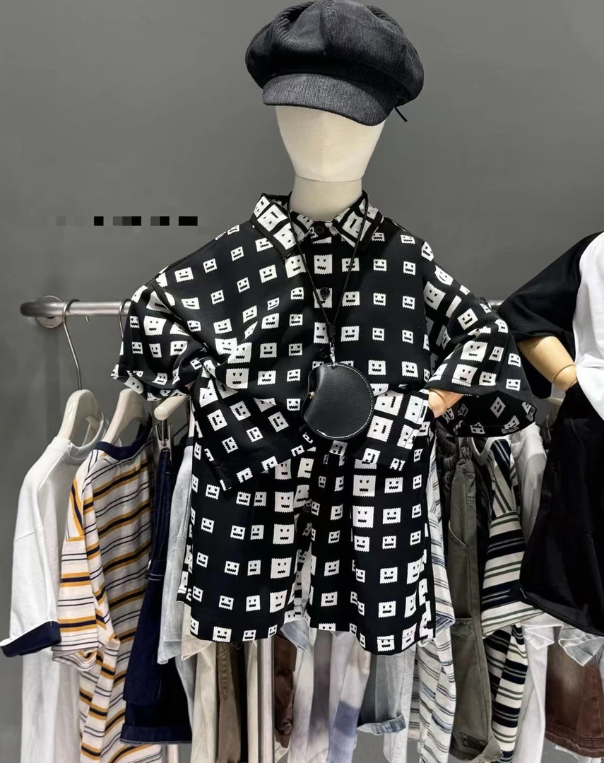 俩小只新品夏季短袖百搭潮流