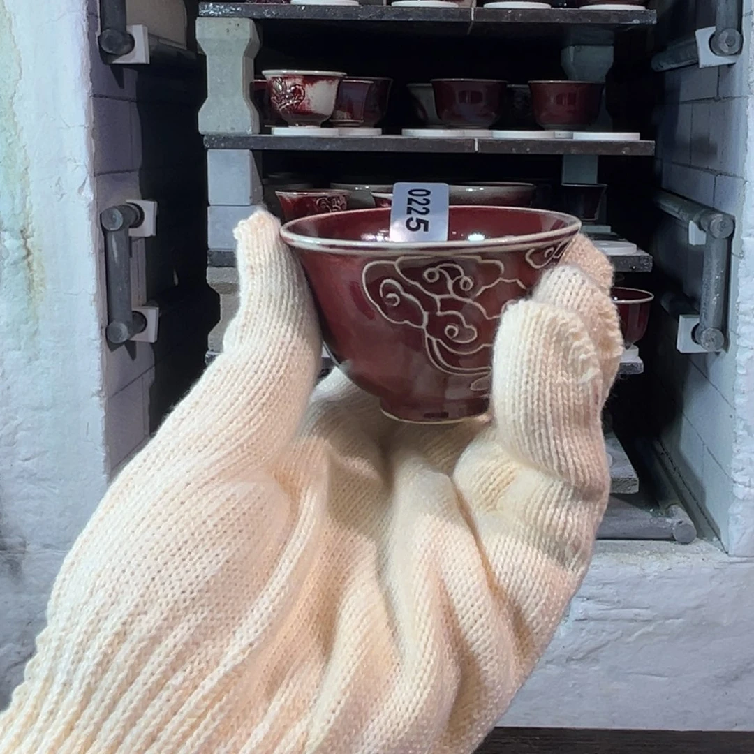 杯子窑口自销原矿钧瓷