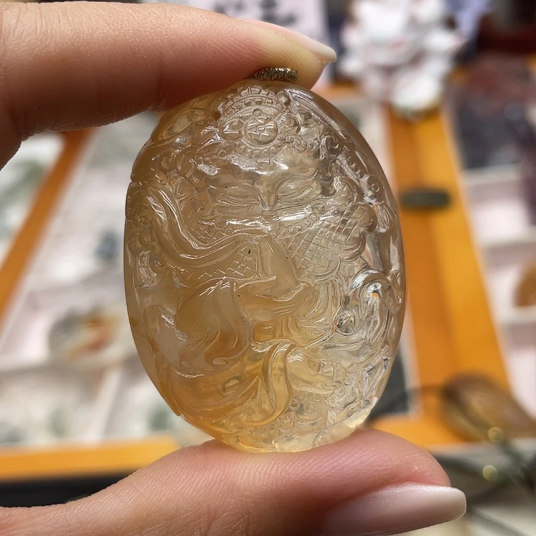 颈饰未镶嵌水晶天然