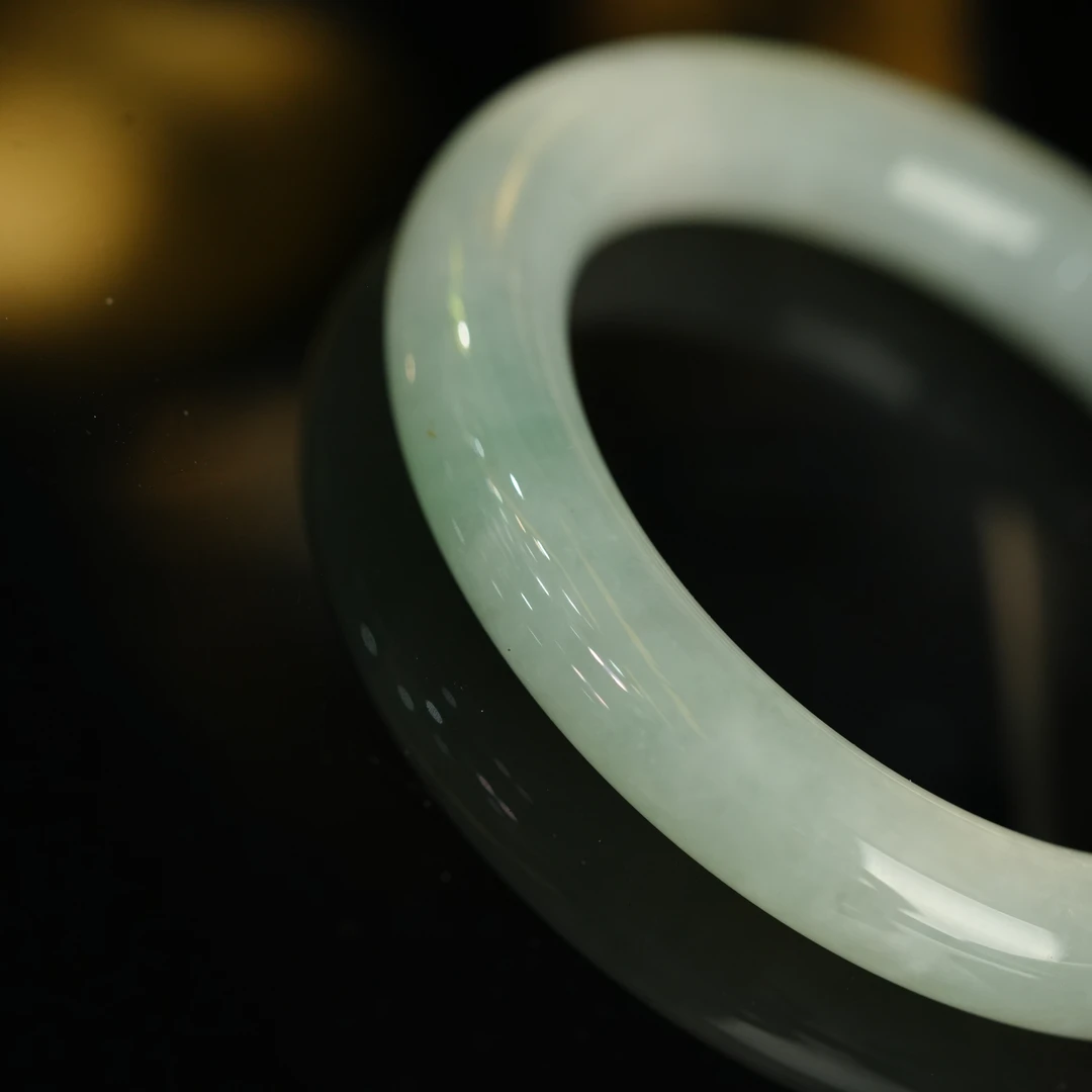 【初见珠宝】翡翠手镯13-1C401X80【多样性发一件】圈口54-56