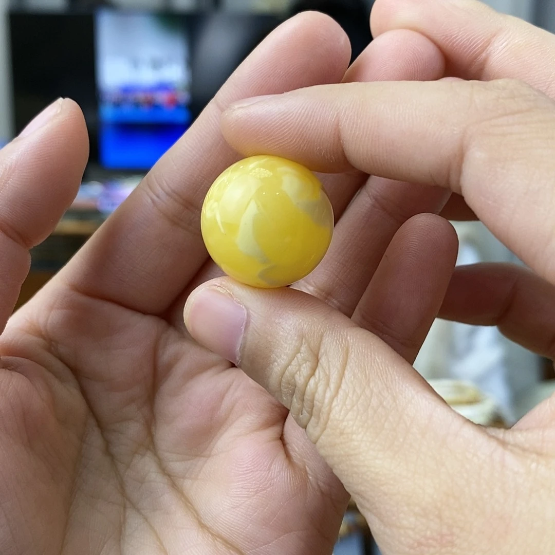 蜜蜡珠宝奇石未镶嵌蜜蜡单珠