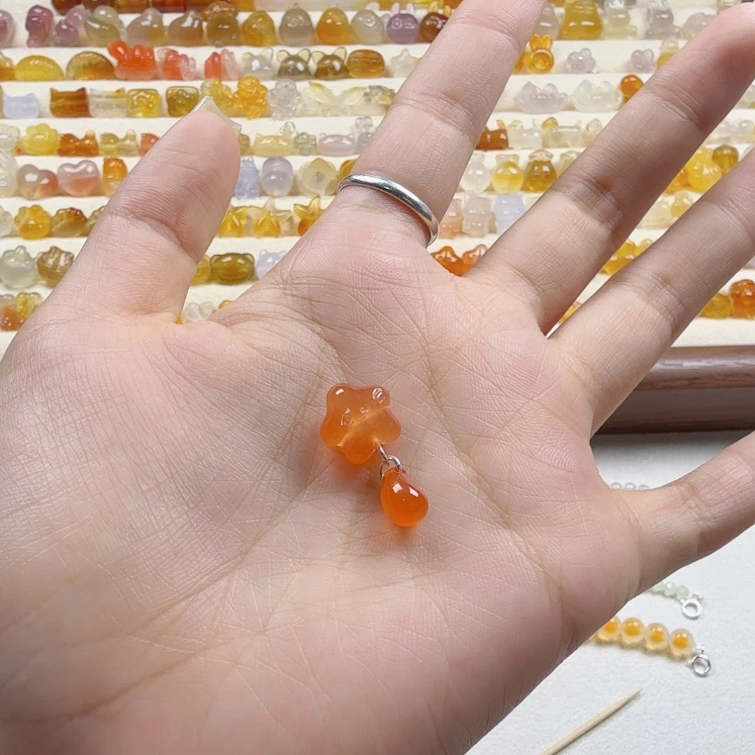 合金颈饰玛瑙/玉髓