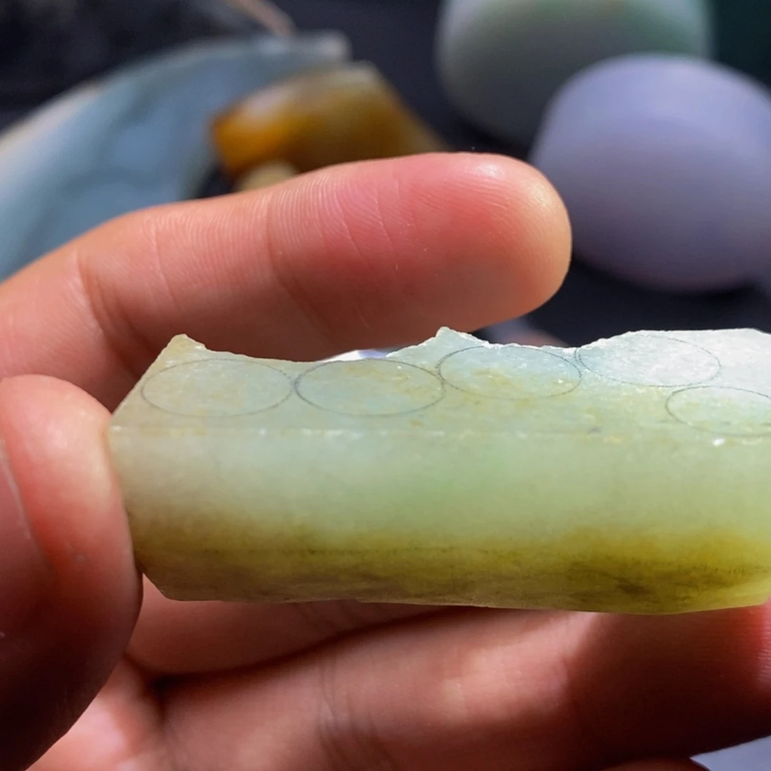 散珠翡翠料子直发