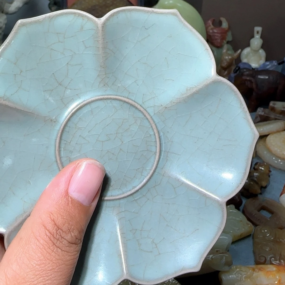 摆件高****)富贵荣华瓷器瓷器摆件