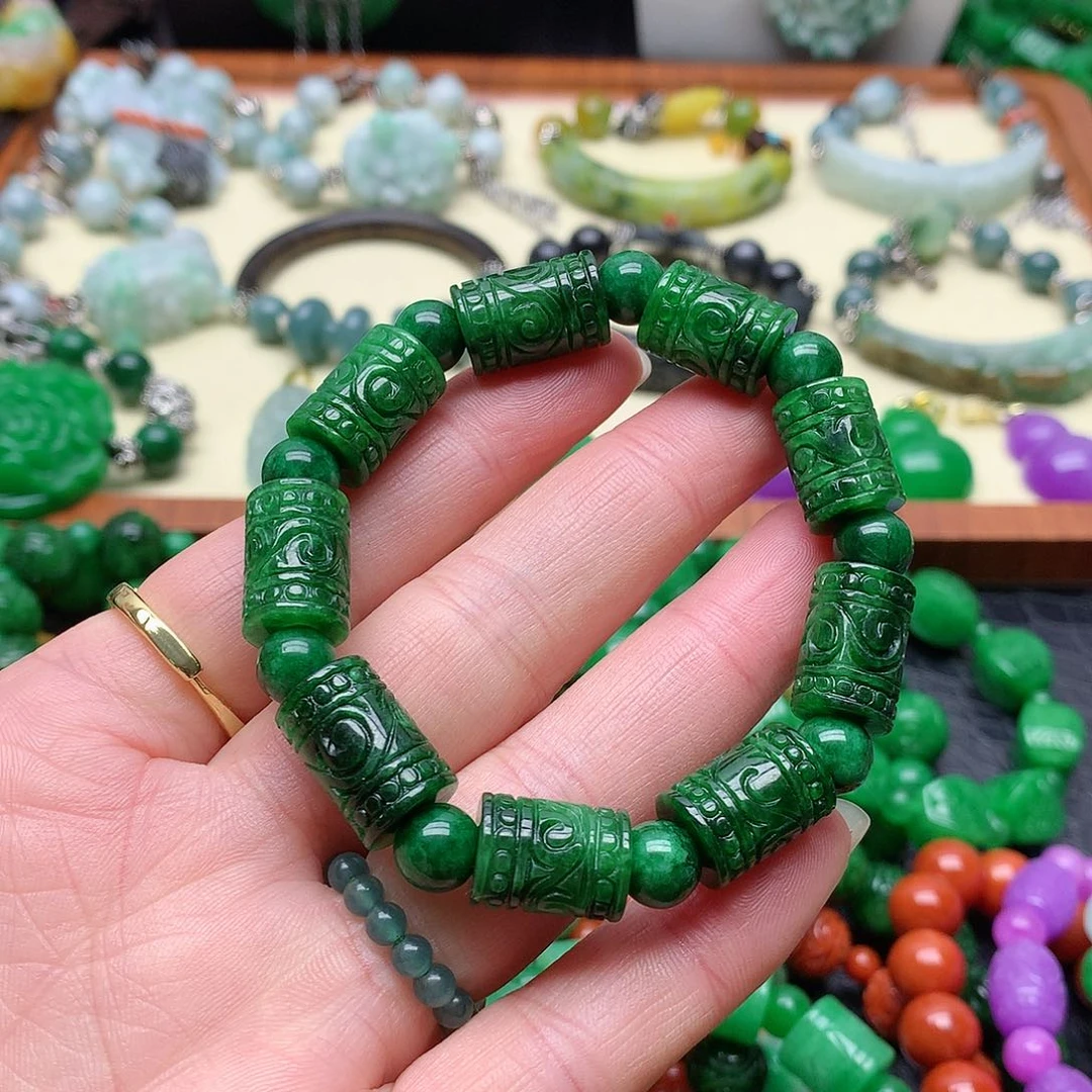 吊坠(赠链)未镶嵌翡翠人***花