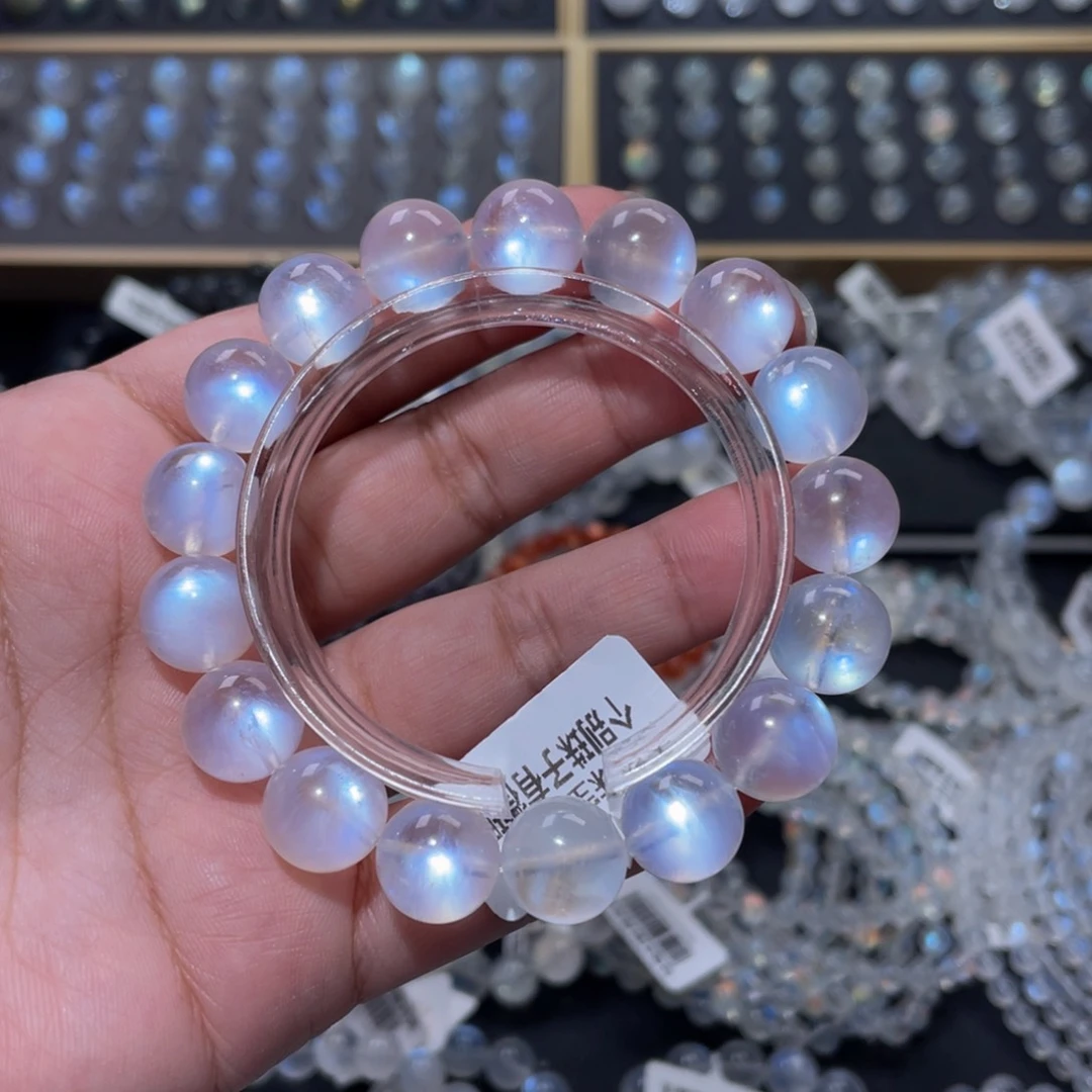 手链未镶嵌长石ʚ****ɞ蓝月光手链12mm