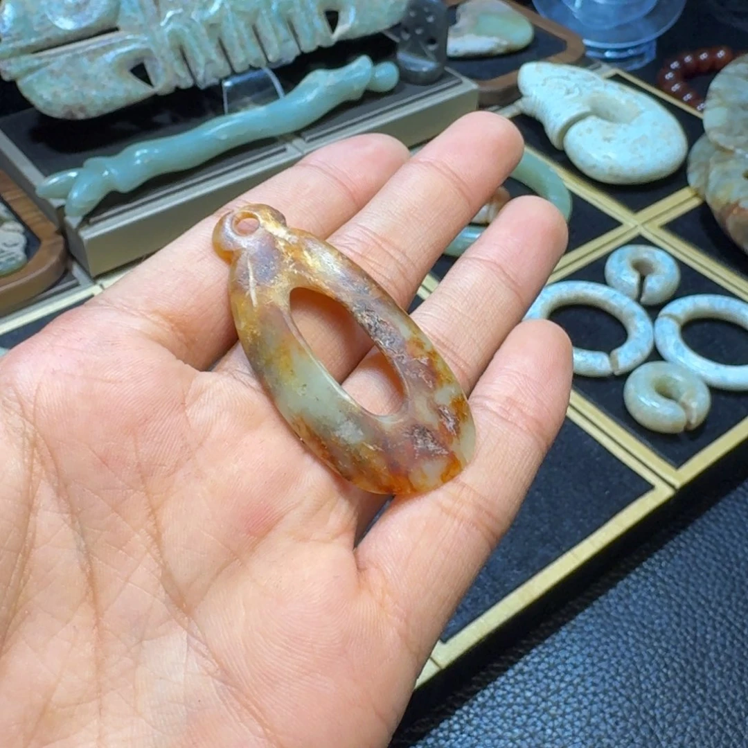 玉虎*玉摆件牌子件