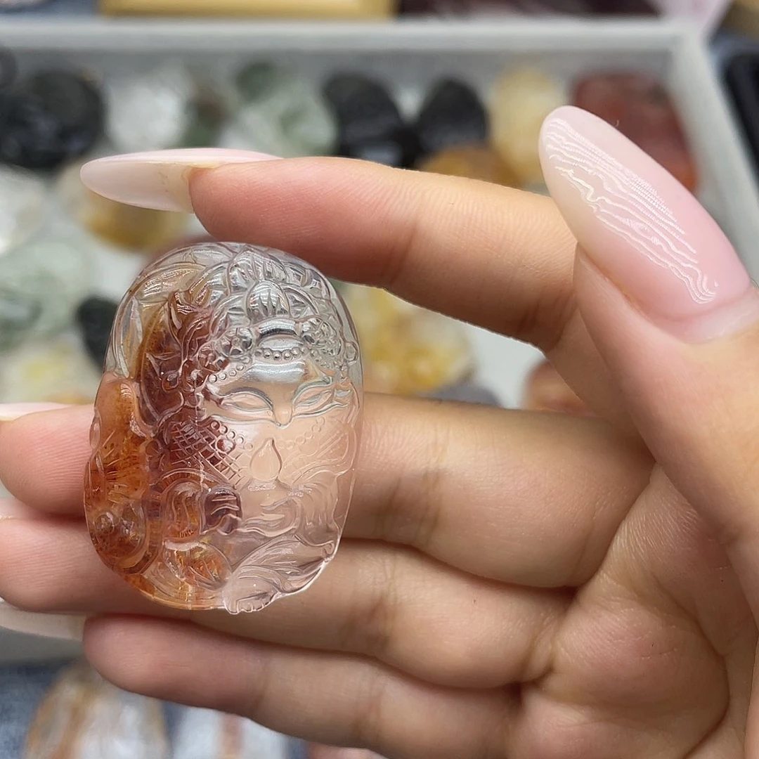 颈饰未镶嵌水晶天然