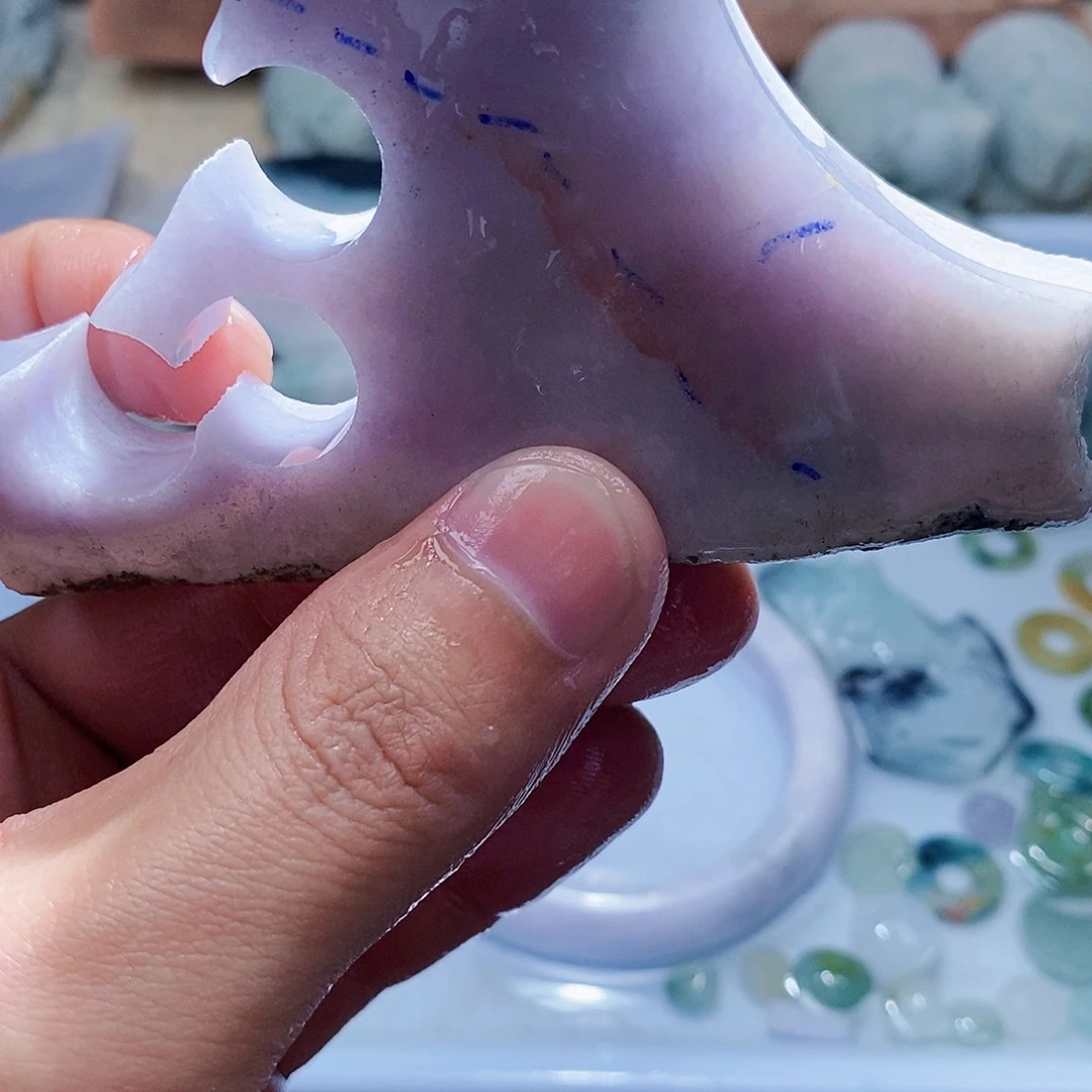 翡翠未镶嵌颈饰888